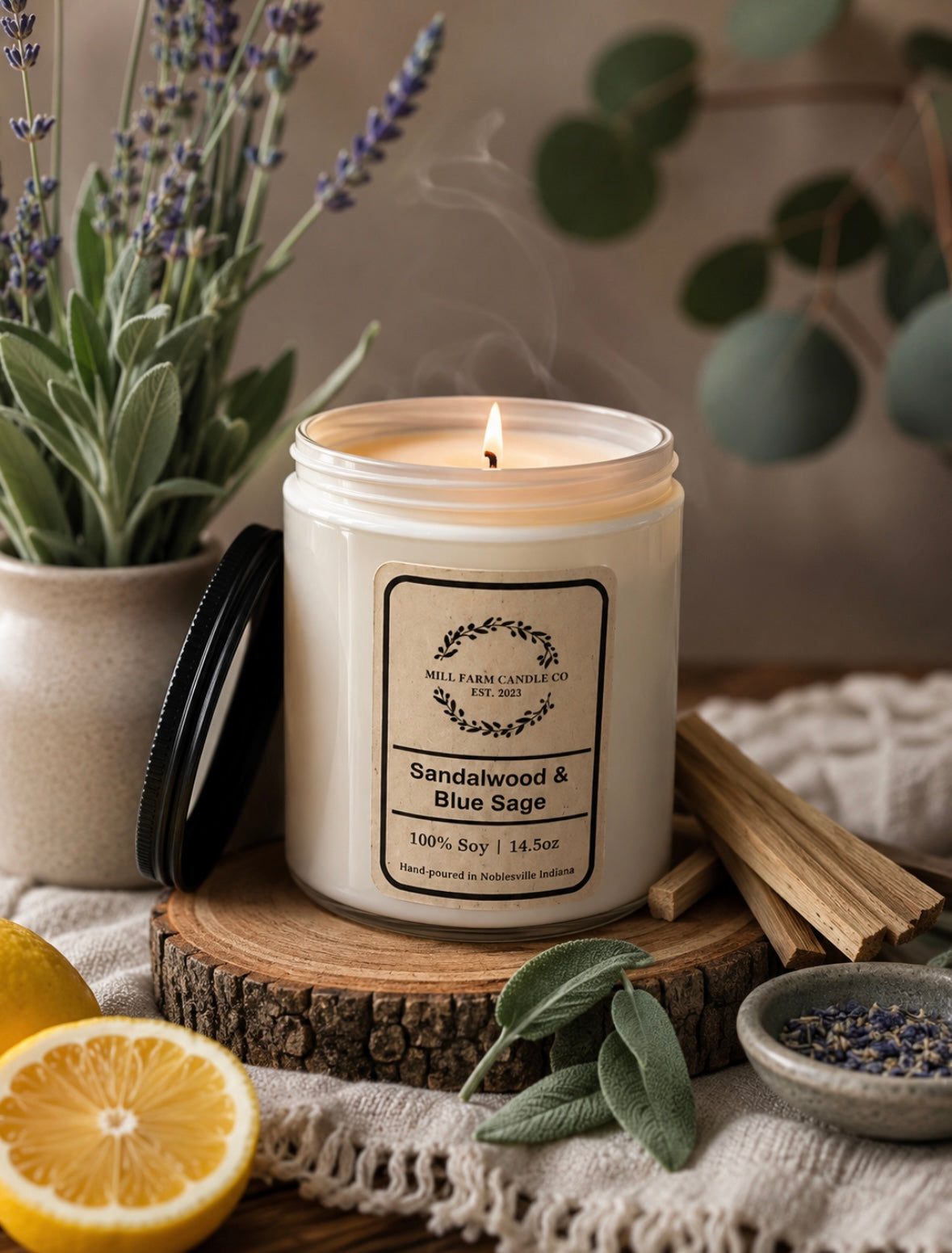 Sandalwood & Blue Sage