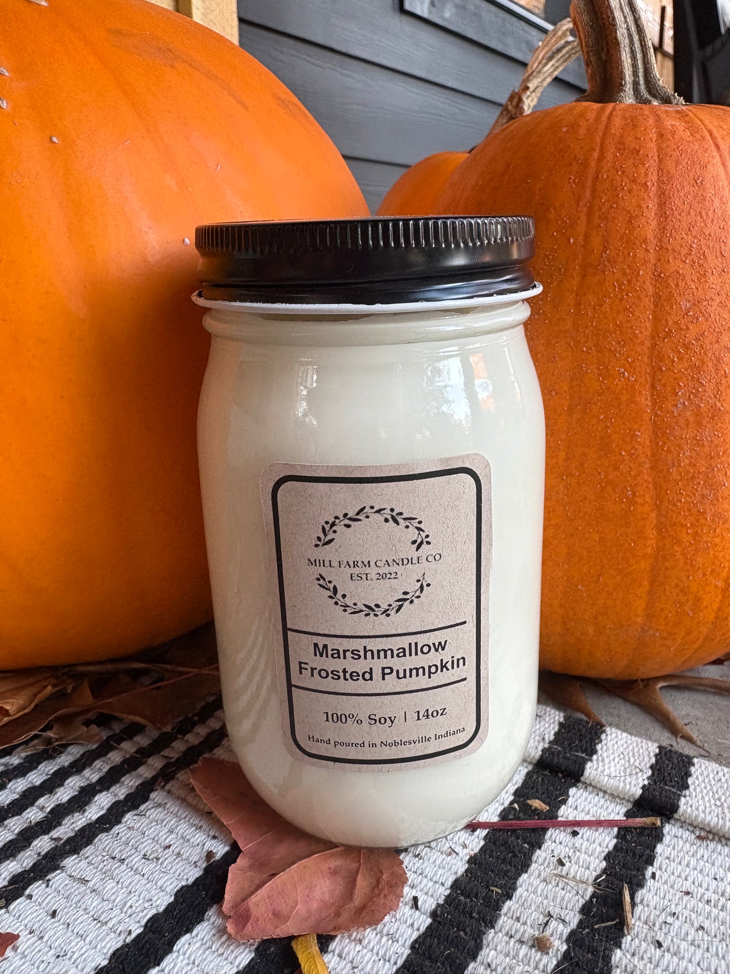 Marshmallow Frosted Pumpkin