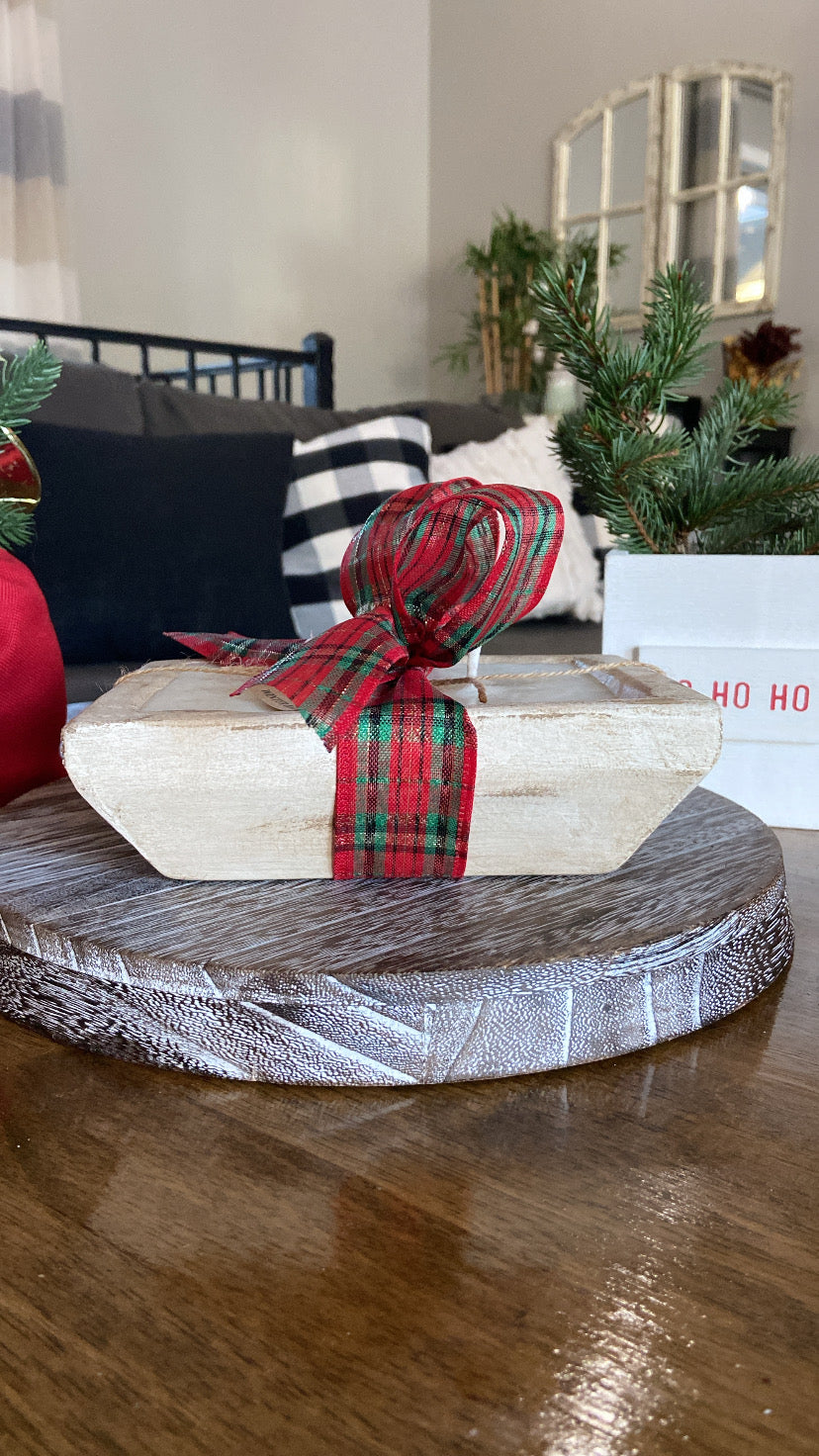 Antique Wood Bowl