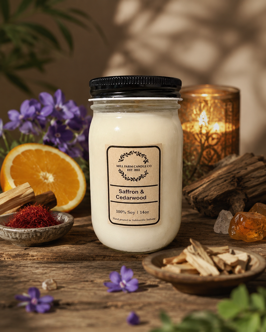 Saffron & Cedarwood